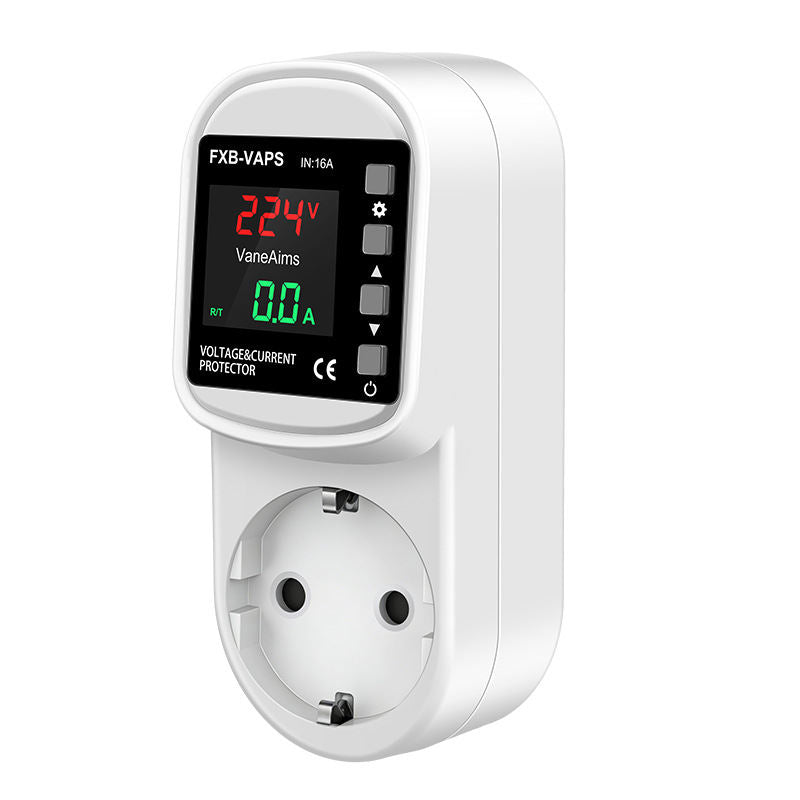 Self-Resetting Over Under Voltage Protection Socket Current Limit For Home Air Conditioner South Africa Standard Plug