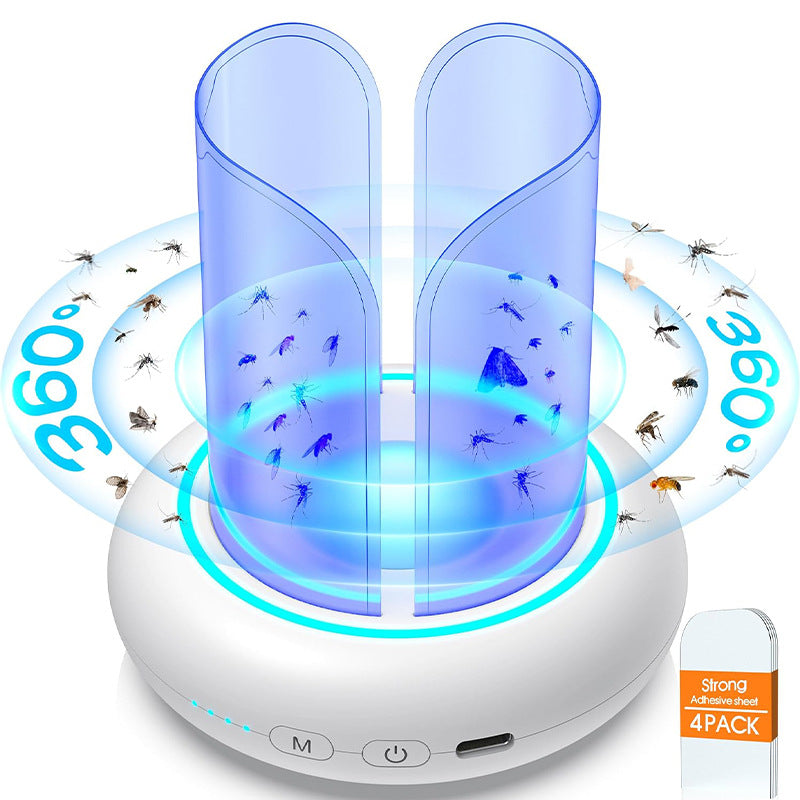 Purple Light attracting 360 degree Charging Fly Zapper