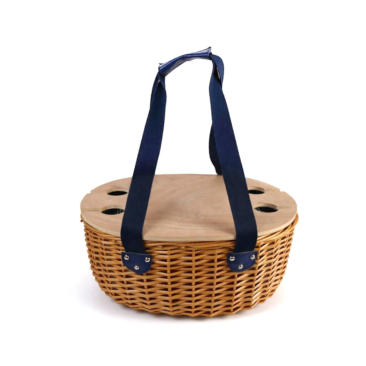 Outdoor Cutlery Picnic Basket American Style