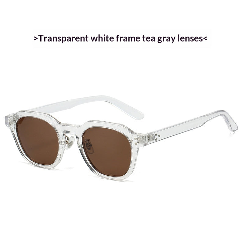 Niche Polygonal Sunglasses With A Premium Sun-blocking Design