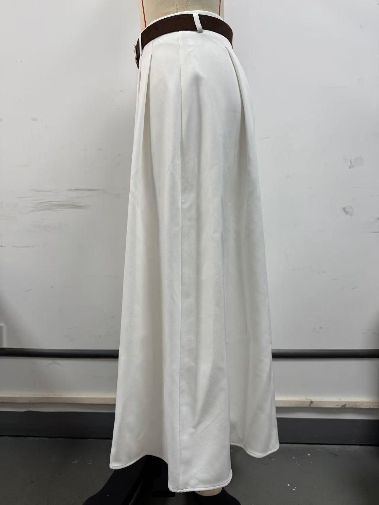 New Womens Light Luxury Elegant High End Long Skirt