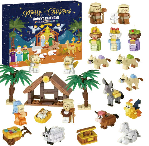 Christmas Tree Building Blocks Christmas Blind Box Christmas Gifts