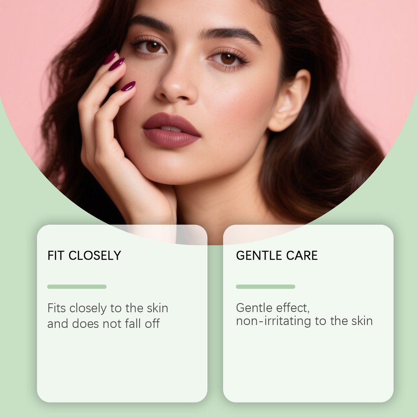 Gentle, Comfortable Daily Care Patches For The Skins Contours