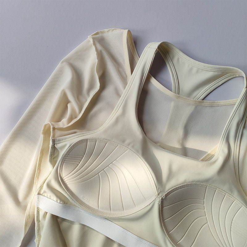 Fashion Mesh Thin Yoga Wear Women