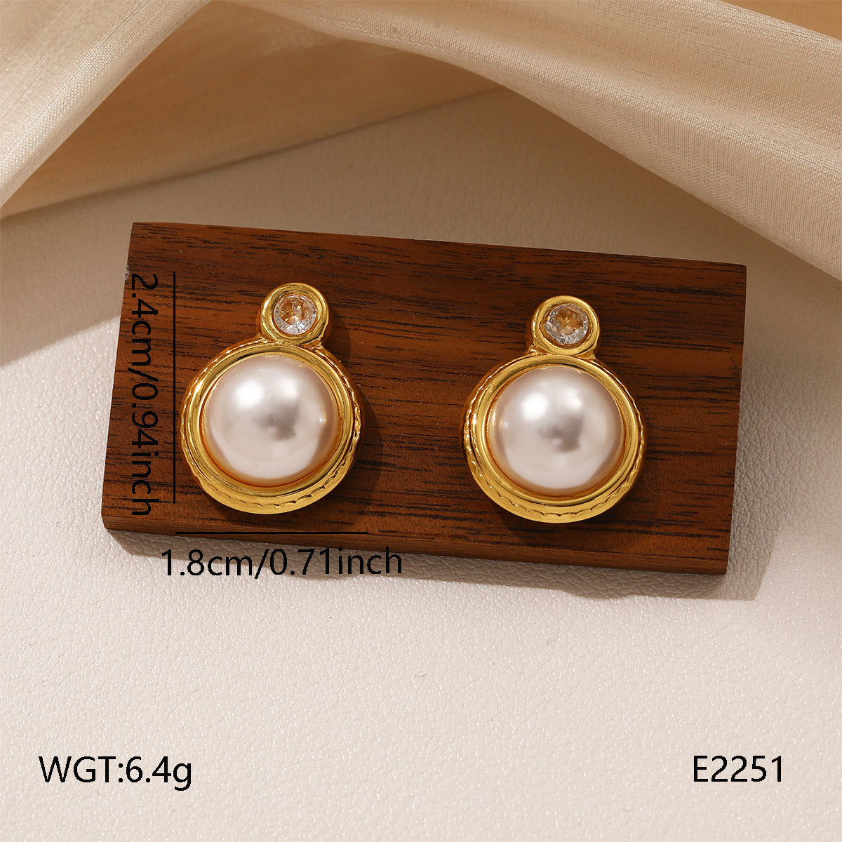 Women Titanium Steel Earrings, Niche High-End Light Luxury Versatile Ear Jewelry, Anti Tarnish Fade Resistant Daily Wear Cross-Border Fashion Accessories
