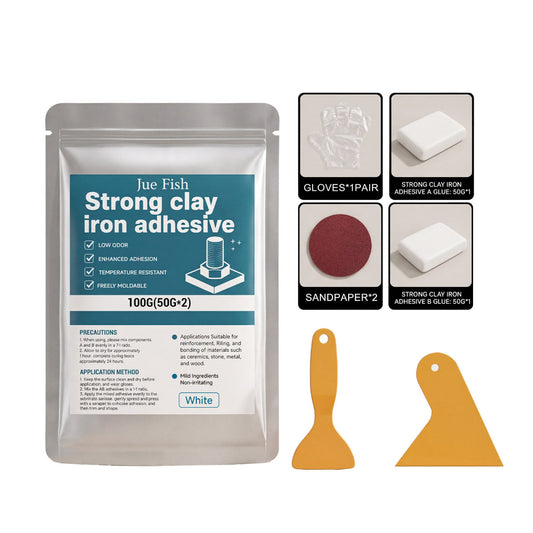 JUE FISH AB Multi-Purpose Repair Adhesive For Home Use, Metal, Stone, Wood, And Ceramic Damage Repair