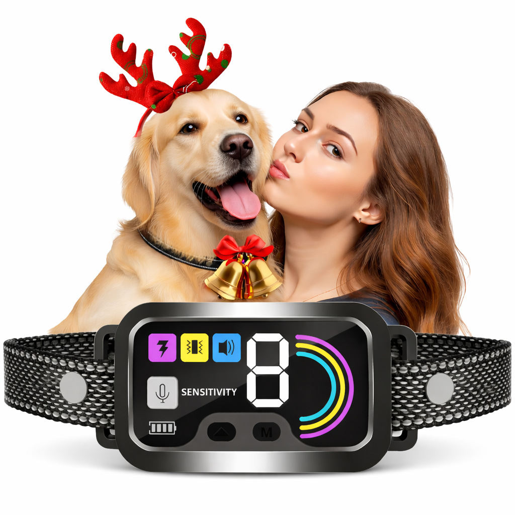 Color-Screen Electric-Shock Pet Collar New Model