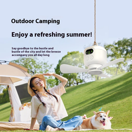 Fuke Remote Control Charging Usb Small-size Ceiling Fan
