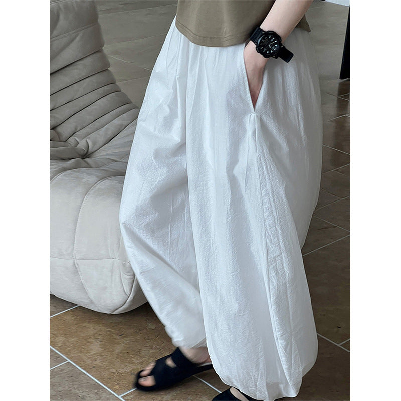 Summer Japanese-Korean Style New Large-size Loose Lantern Pants