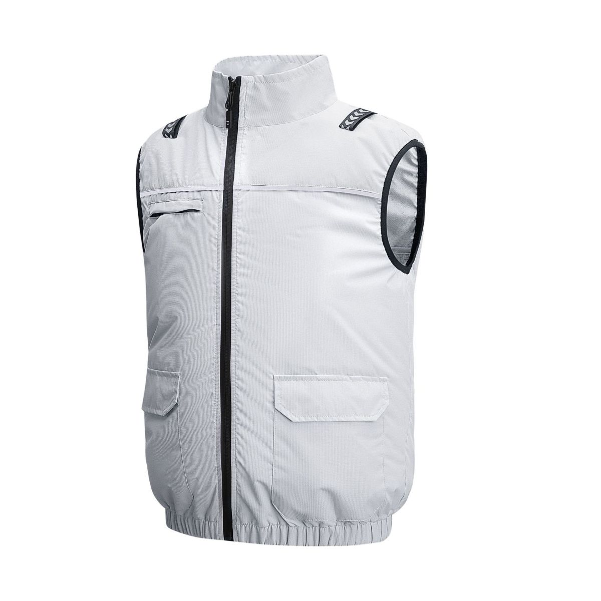 Outdoor Heat-Relief Cooling And Waterproof Vest With Built-In Fan