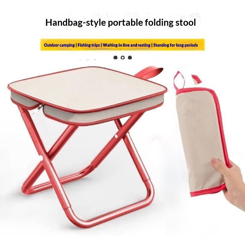 Stool Camping Folding Chair Portable Outdoor