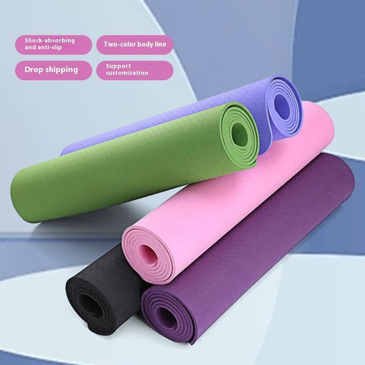 Yoga Mat Mute Shock Absorption Non-slip