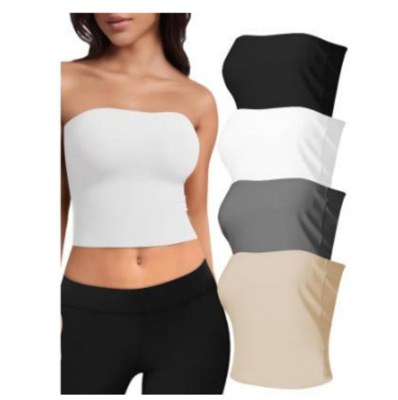 Non-slip Tube Top Beauty Back Exercise Underwear Women