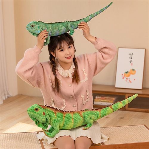 Green Lizard Doll Plush Toys Pillow