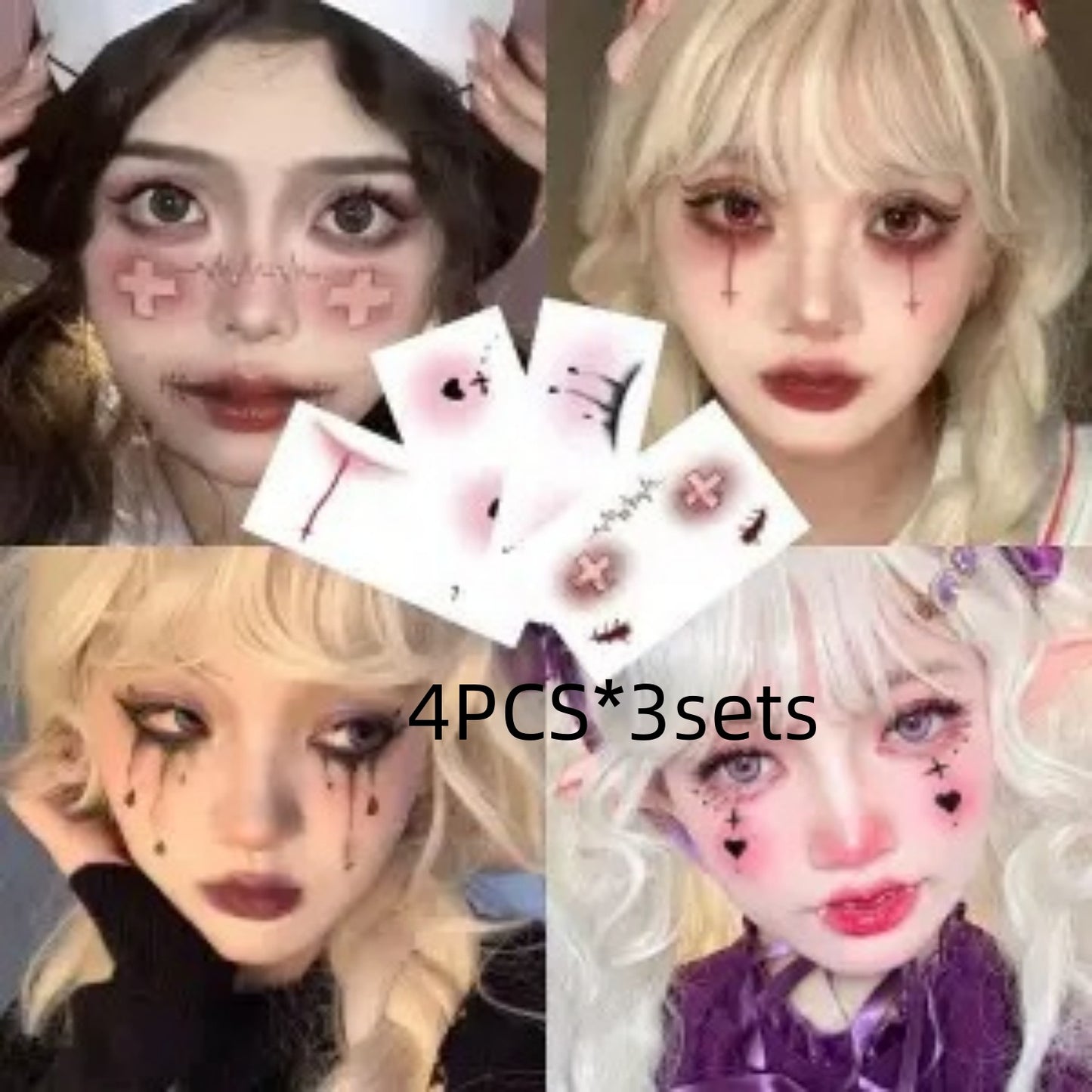 Witch Tears Makeup Tattoo Stickers