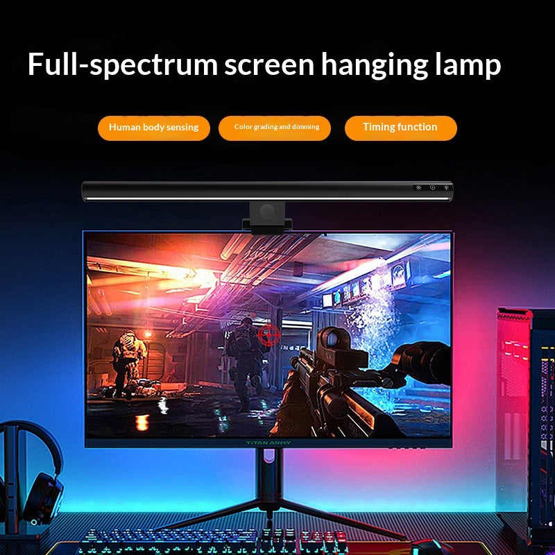 Aluminum Alloy Screen Light With Human Body Induction And Intelligent Asymmetry