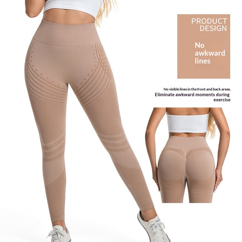 High-waisted Yoga Fitness And Workout Butt-lifting Leggings