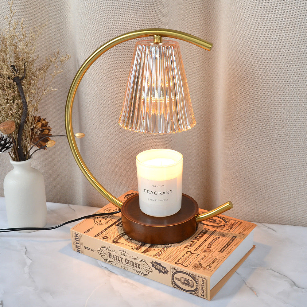 Portable Retro Bedside Wax Melting Lamp For Home Use