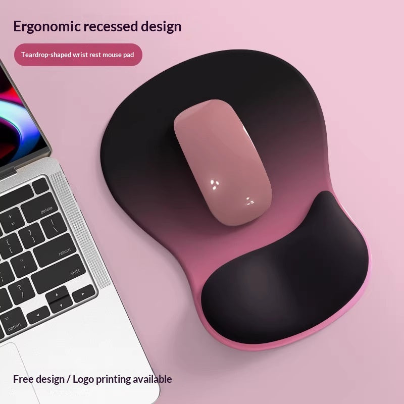 Non-slip Ergonomic Computer Mouse Pad