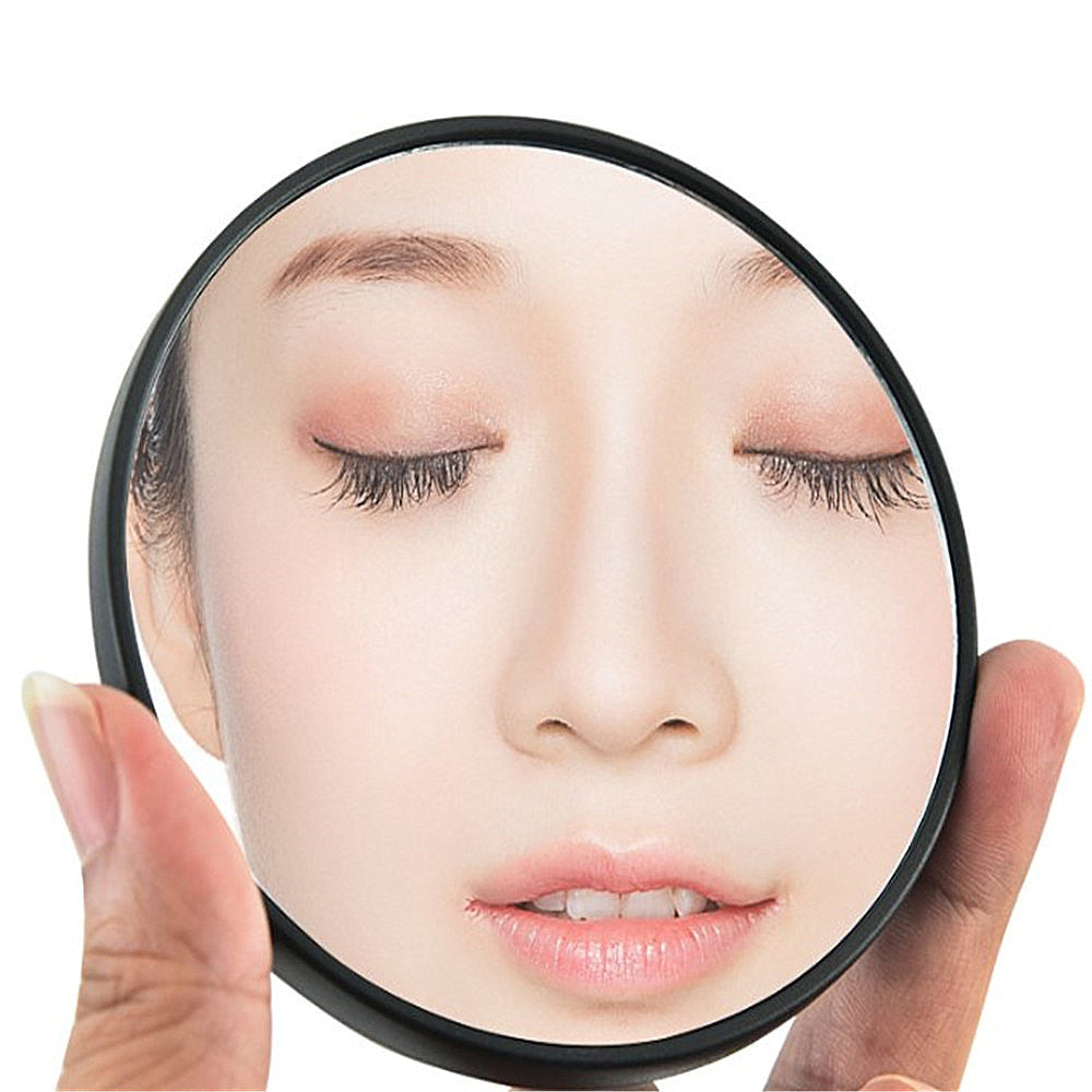 New 5X10X15X Magnifying Glass Sucker Beauty