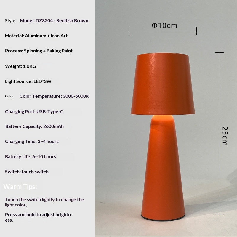 Wireless Charging Desk Lamp Bedroom Bedside Sleep Light