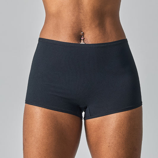 Pure Cotton Women's Boxer Briefs For Home And Yoga