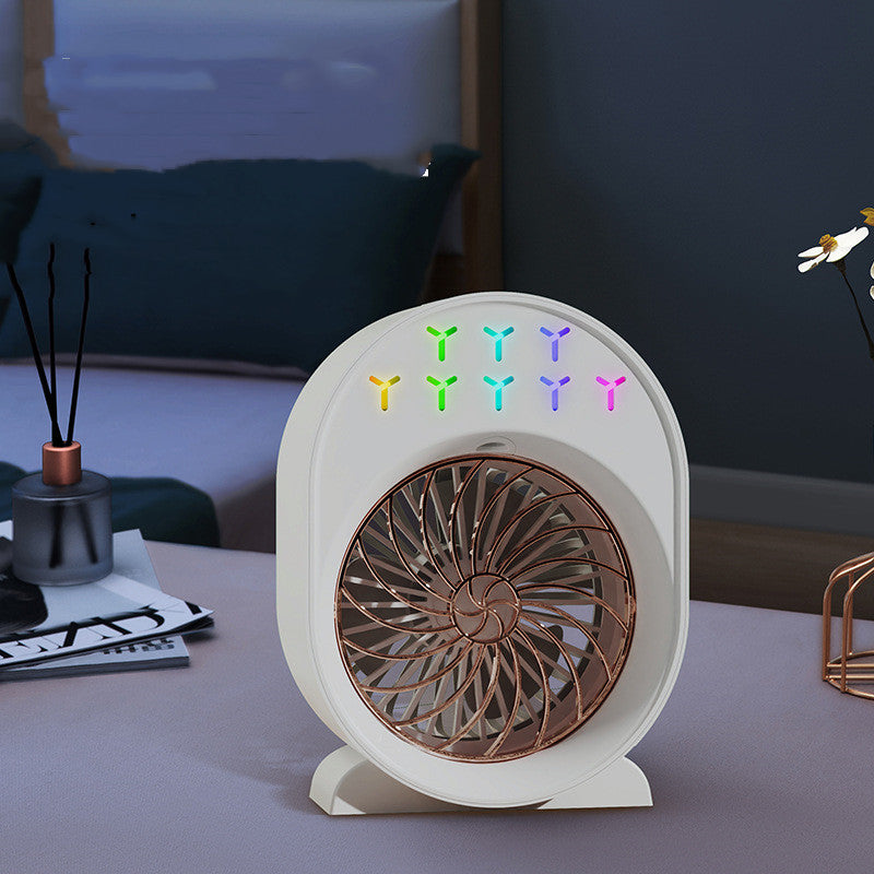 USB Humidification Of Spray Cooling Fan