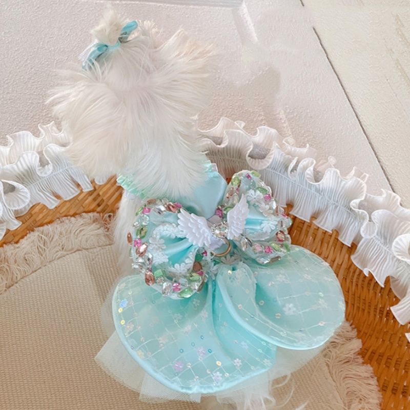 Maltese Princess Dress Pet Clothes Summer