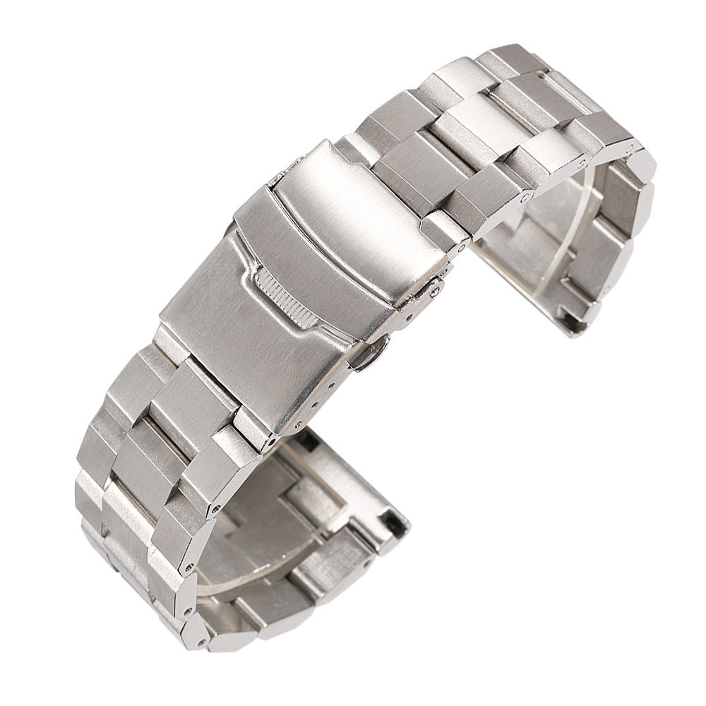 18202224mm Ladder Type Stainless Steel Watch Strap Men's Watch Accessories