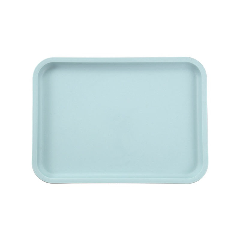 Nordic-style Tray Tea Tray Plastic Rectangular Living Room
