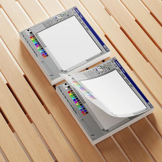 Cross-border Sticky Note Computer Three-piece Set Self-adhesive Notepad