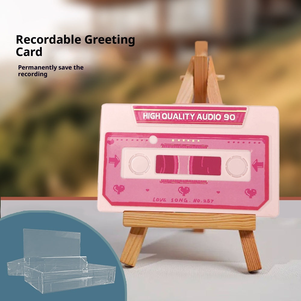 Charging Sound Recording Greeting Cards Birthday Tanabata Valentine's Day Confession