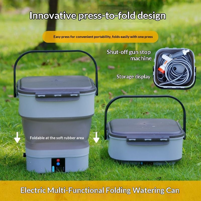 Gardening Watering Outdoor Pet Shower Foldable Electric Flush Device