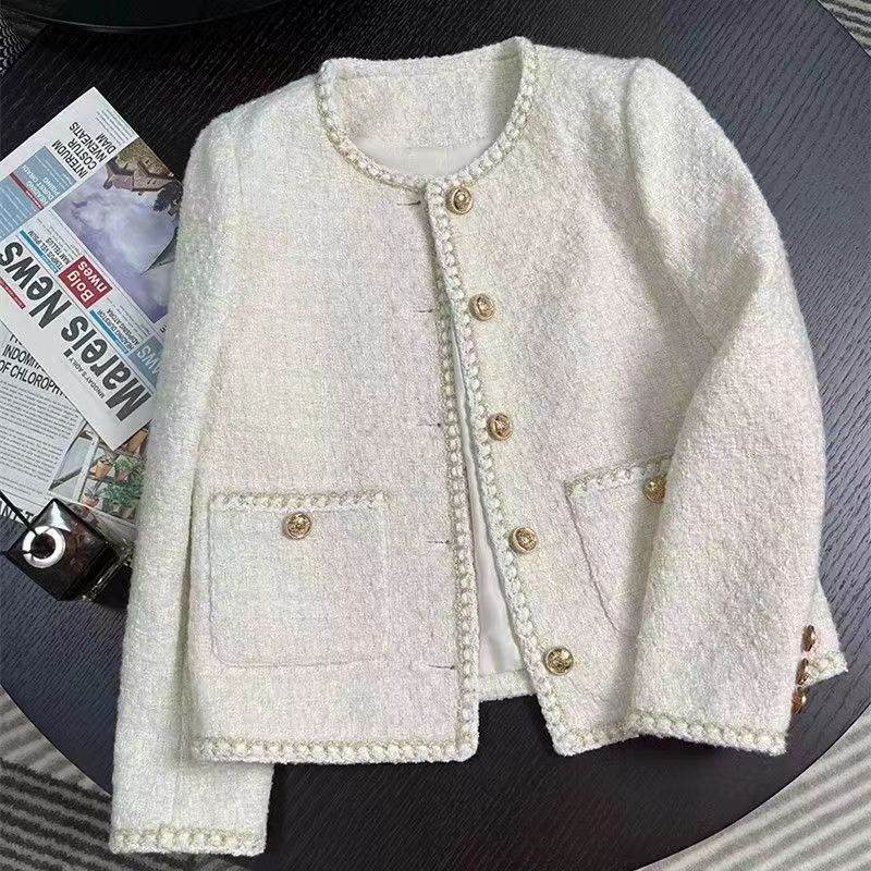 Korean Style French Short Style Coat For Women