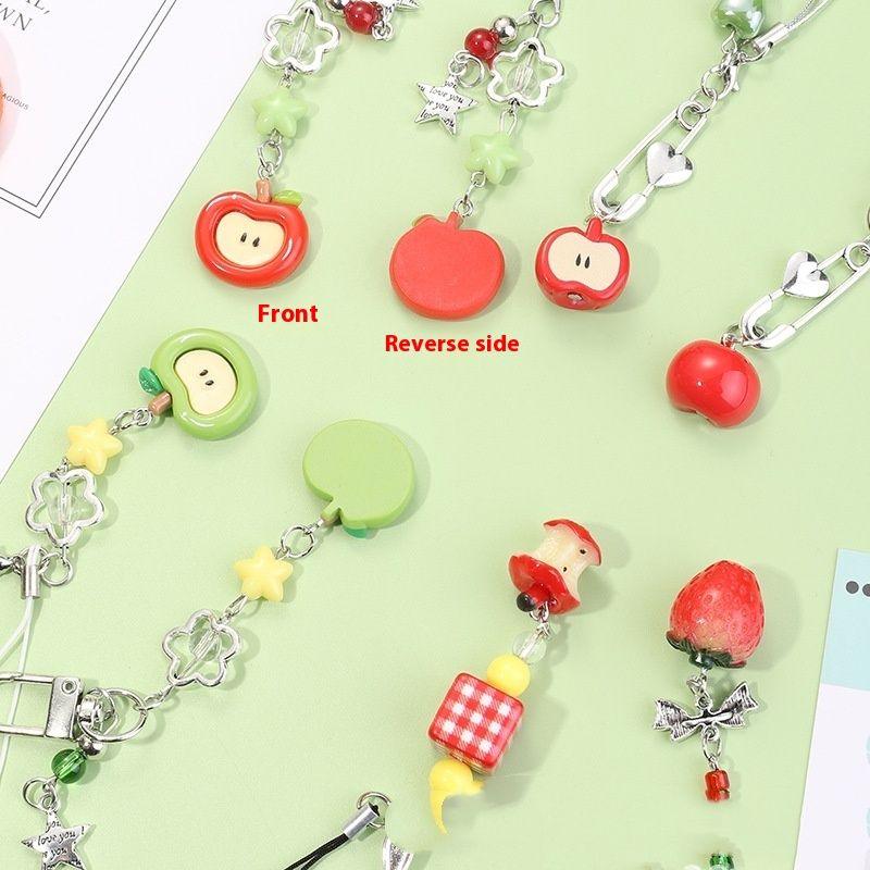 Mobile Phone Earphone Bag Pendant Personality Bag Pendant Keychain