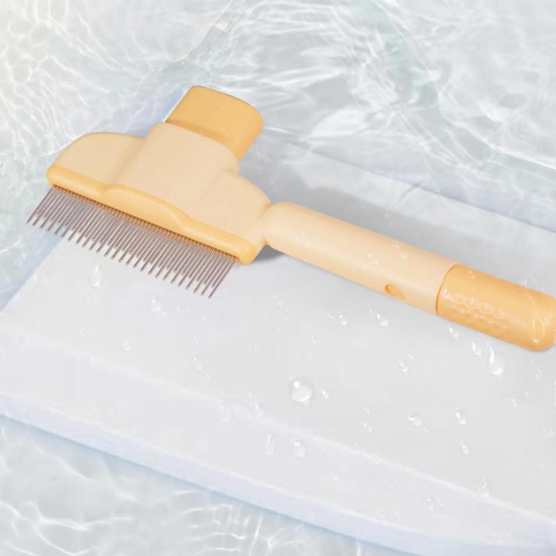 Cat And Dog Comb, Knot Remover, Hair Removal Tool, Pet Self-cleaning Comb, For Long Hair, Massage, Knot Removal, Hair Removal Exclusively