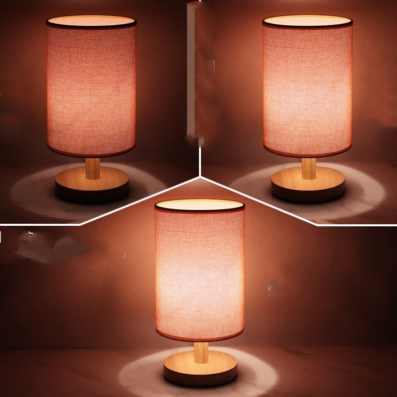 Minimalist Modern Scandinavian Ins Girls Warm Light Feeding Bedroom Bedside Table Lamp