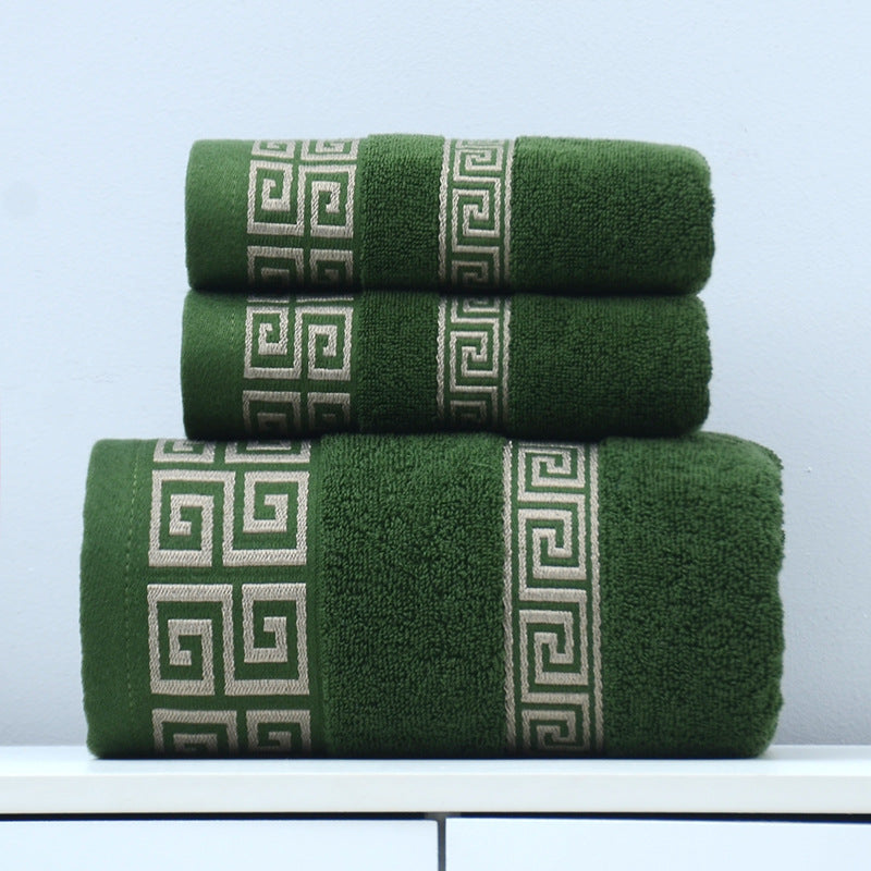 Thick Cotton Towel Bath Towel Set