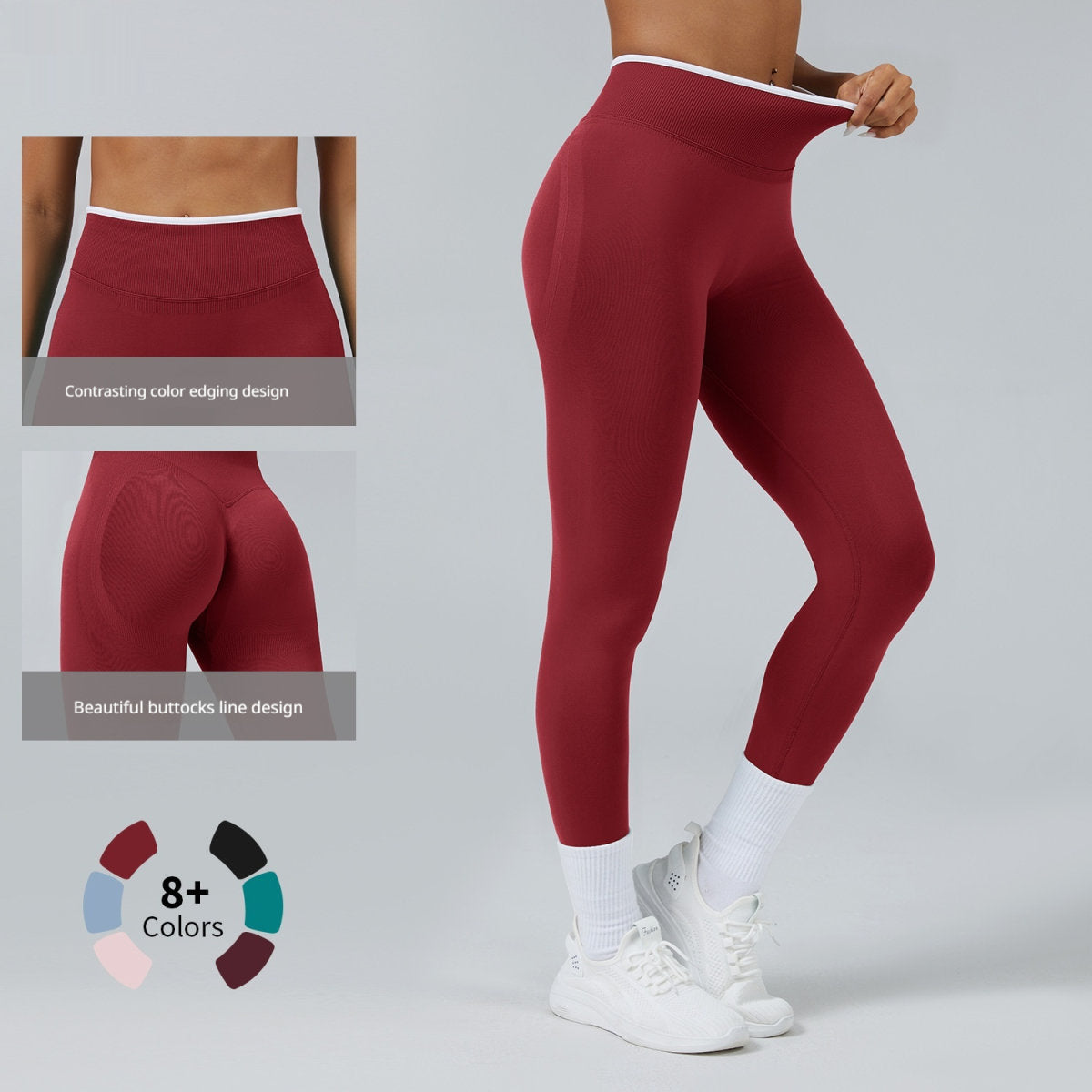 Fashionable Casual Seamless Yoga Pants For Women