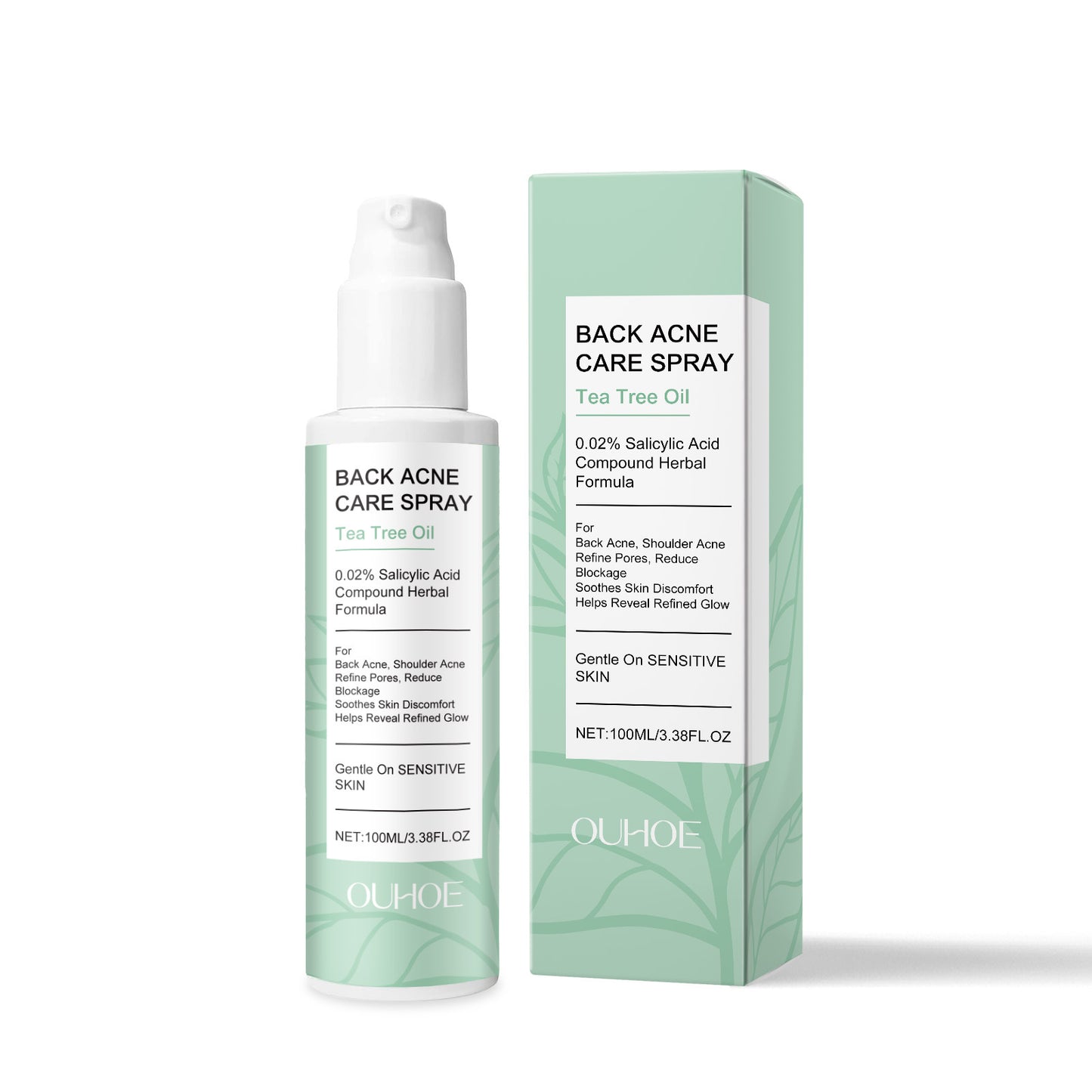 Gentle Hydrating Care Spray For The Back Of The Body With Soothing Ingredients