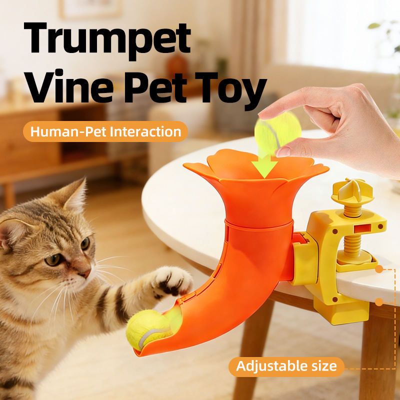 Self-Feeding Ball Dispenser Pet Interactive Training Dog Toy