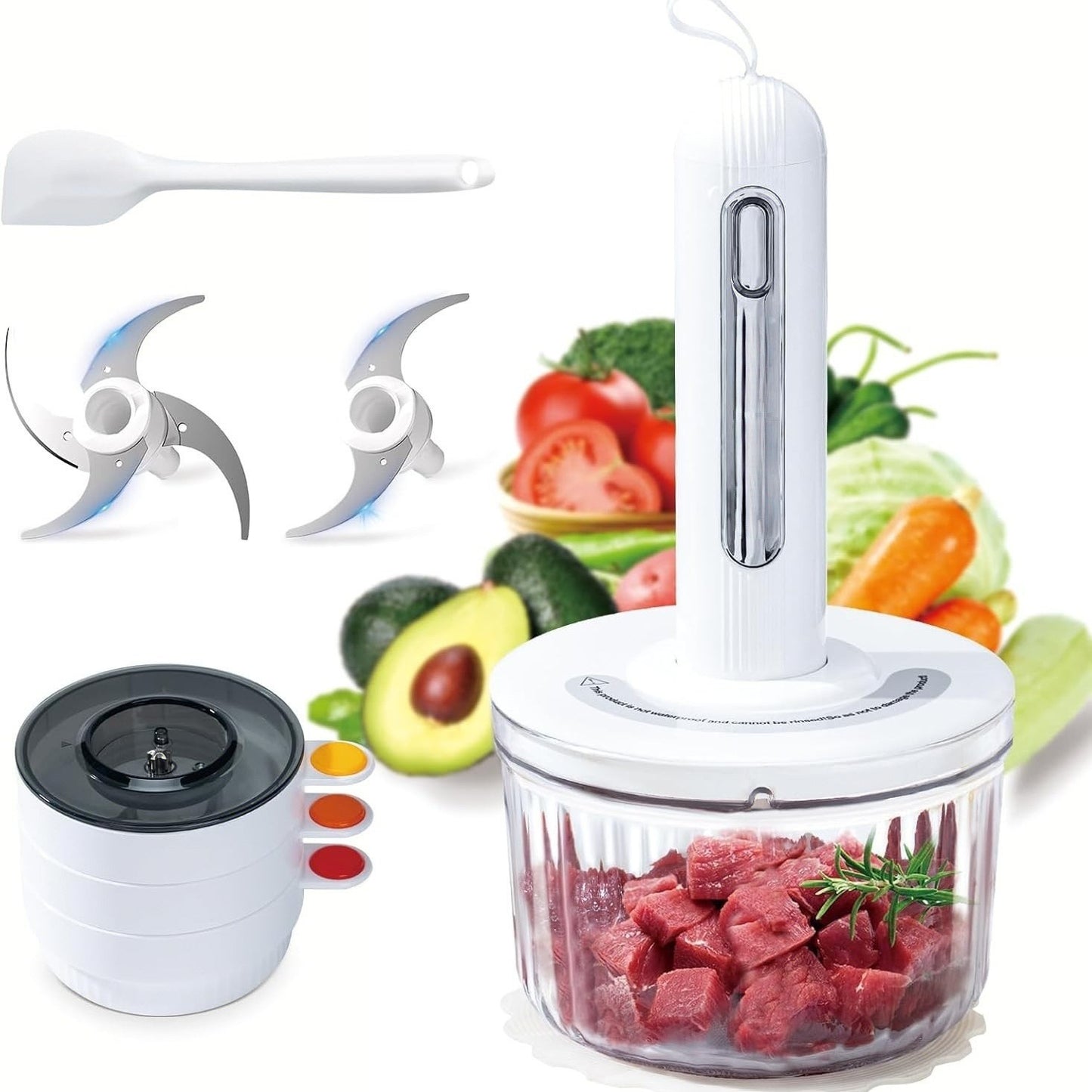 Type-C Multi-Function Immersion Blender Baby Food Maker