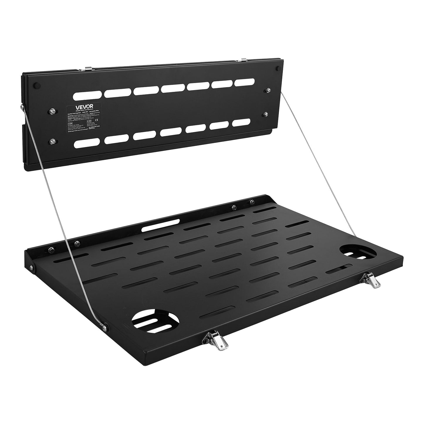 Tailgate Table, For 2021-2025 Ford Bronco, 88 Lbs Load Capacity, Carbon Steel Foldable Molle Panel Drop Down Table, Rear Door Cargo Storage Rack Shelf Luggage Holder Carrier Camping Accessories