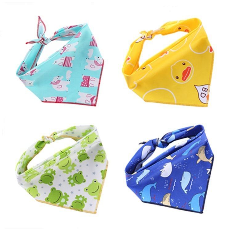 Pet Saliva Towel With Cute Print Photo Prop