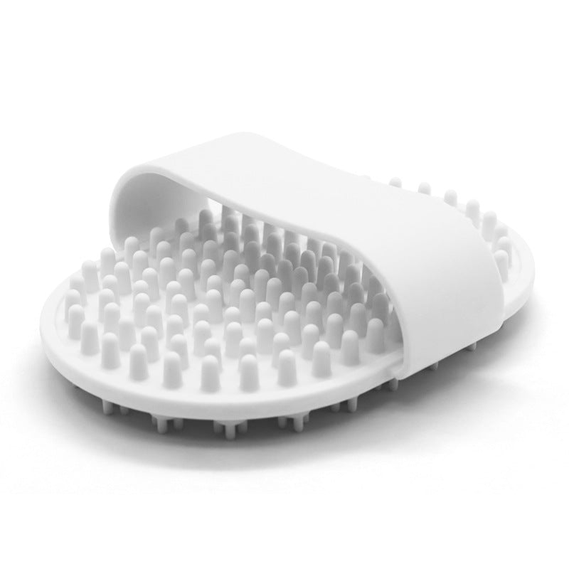 Pet Silicone Bath Brush Specialized Cleaning Tool For Cats And Dogs