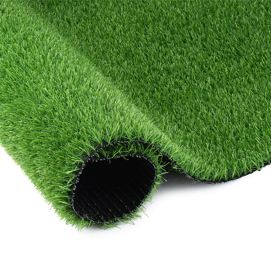 5FTX10FT Outdoor Artificial Grass Runner Rug, Thick Realistic Fake Grass Roll Decor Patio Balcony Garden Lawn, Dog Pets Turf Drain Mat, 0.78 Pile Height