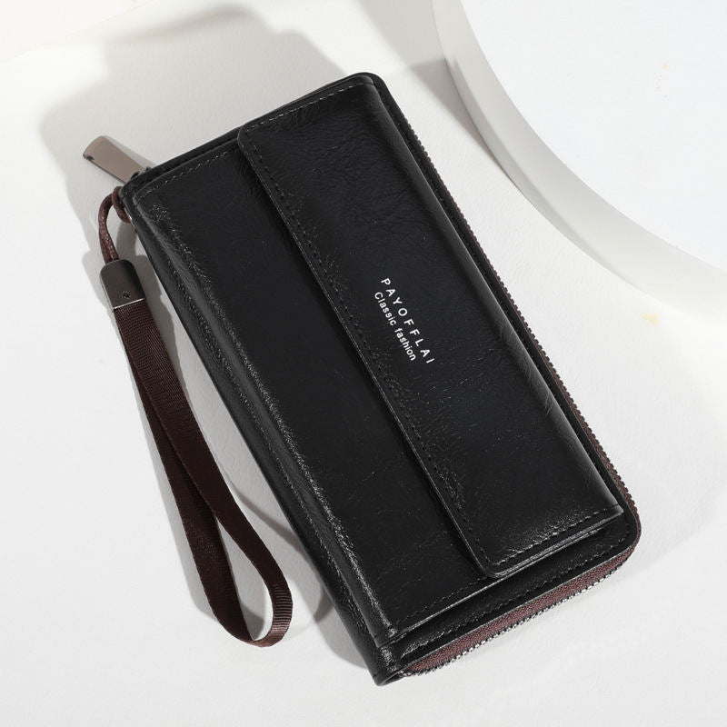 Casual Long Wallet Large-capacity Handbag Mobile Coin Purse