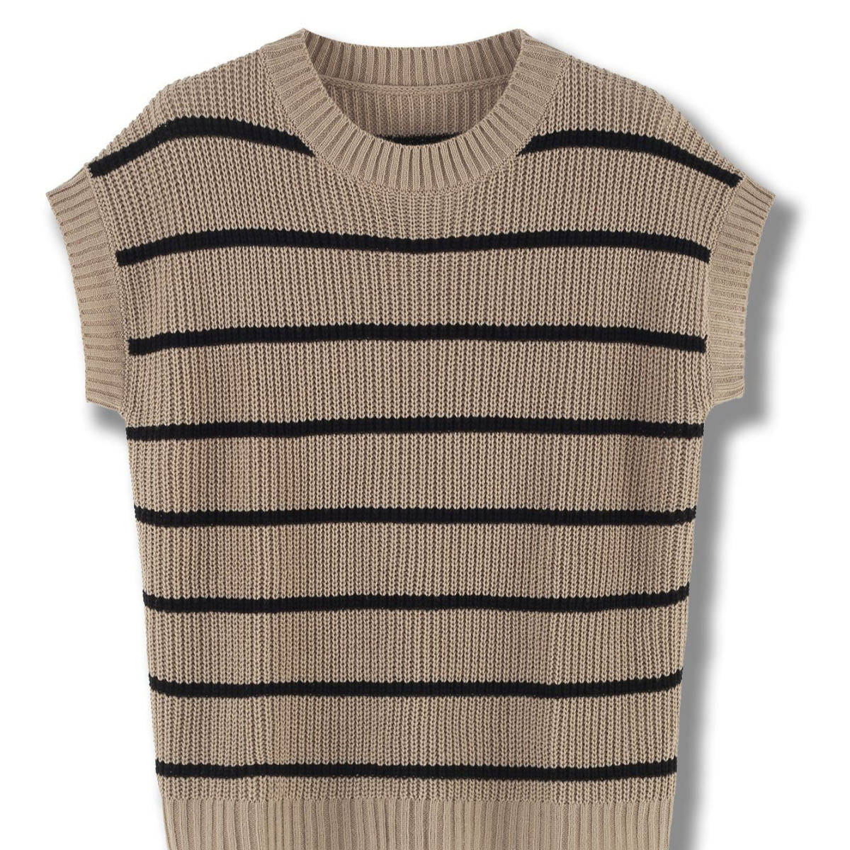 Best-selling Versatile Striped Sweater Vest