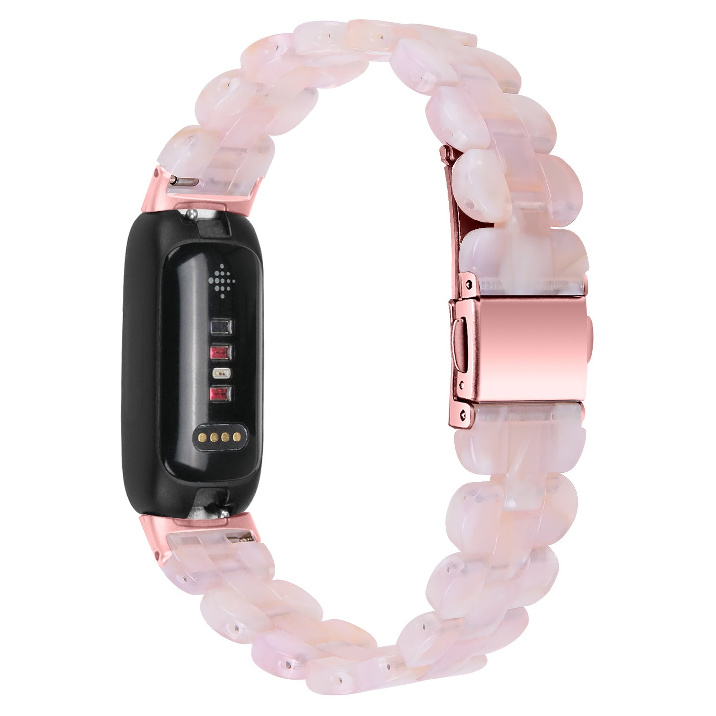 Fashion Personality Oval Resin Smart Flower Strap