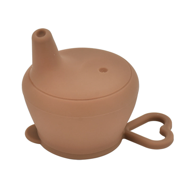 Baby Silicone Cup Lid Splash-proof Cover Feeding Cup Lid Is Free Of BPA
